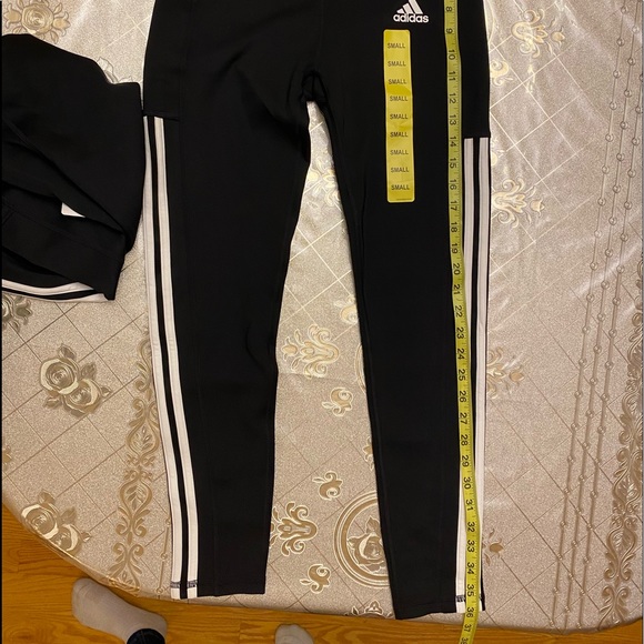 Adidas Ladies’7/8 3-Stripe Tight - Picture 13 of 13